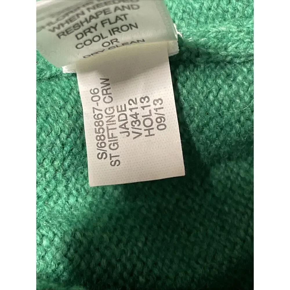 Banana Republic Men’s Green Merino Wool Blend Long Sleeve Sweater Sze XL - HOL13